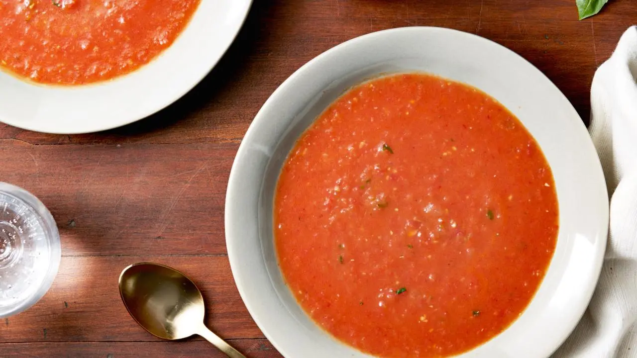 Roasted Tomato Basil Soup