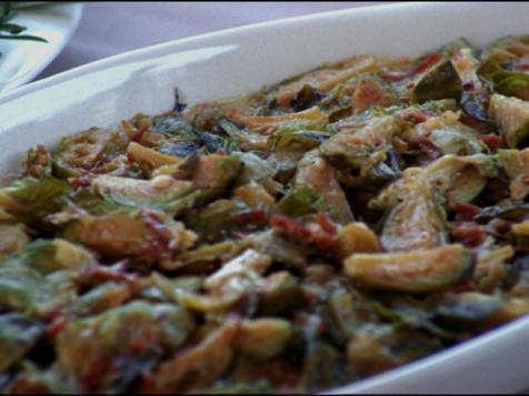 Screaming Heads: Brussels Sprouts Gratin