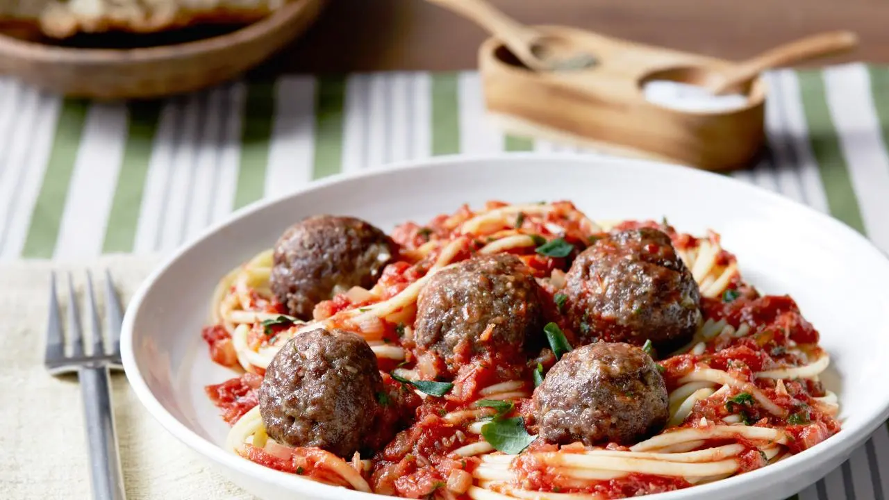 Quick Spaghetti and Meatballs
