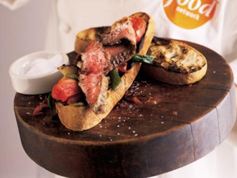 Broiled Flank Steak with Tomato-Scallion Relish