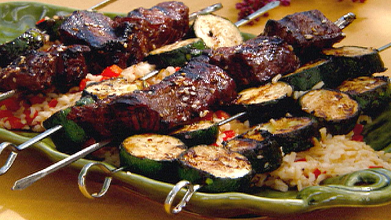 Grilled Asian Beef Kabobs
