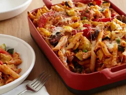 Food Network's Baked Penne with Roasted Vegetables