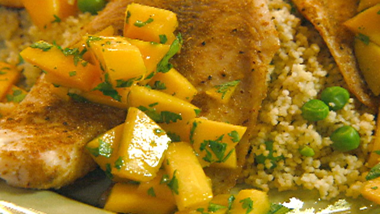 Moroccan Tilapia With Couscous