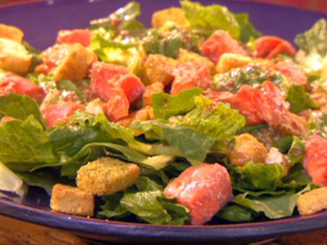 Salmon Salad with Red Chile-Caesar Dressing