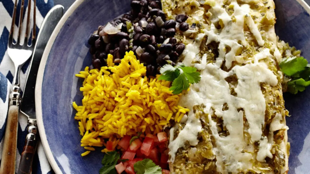 Tyler's Chicken Enchiladas