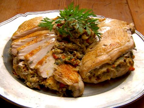 Turkey Breast with Oyster Stuffing