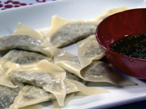 Buddha's Delight Dumplings with Ginger-Chive Ponzu