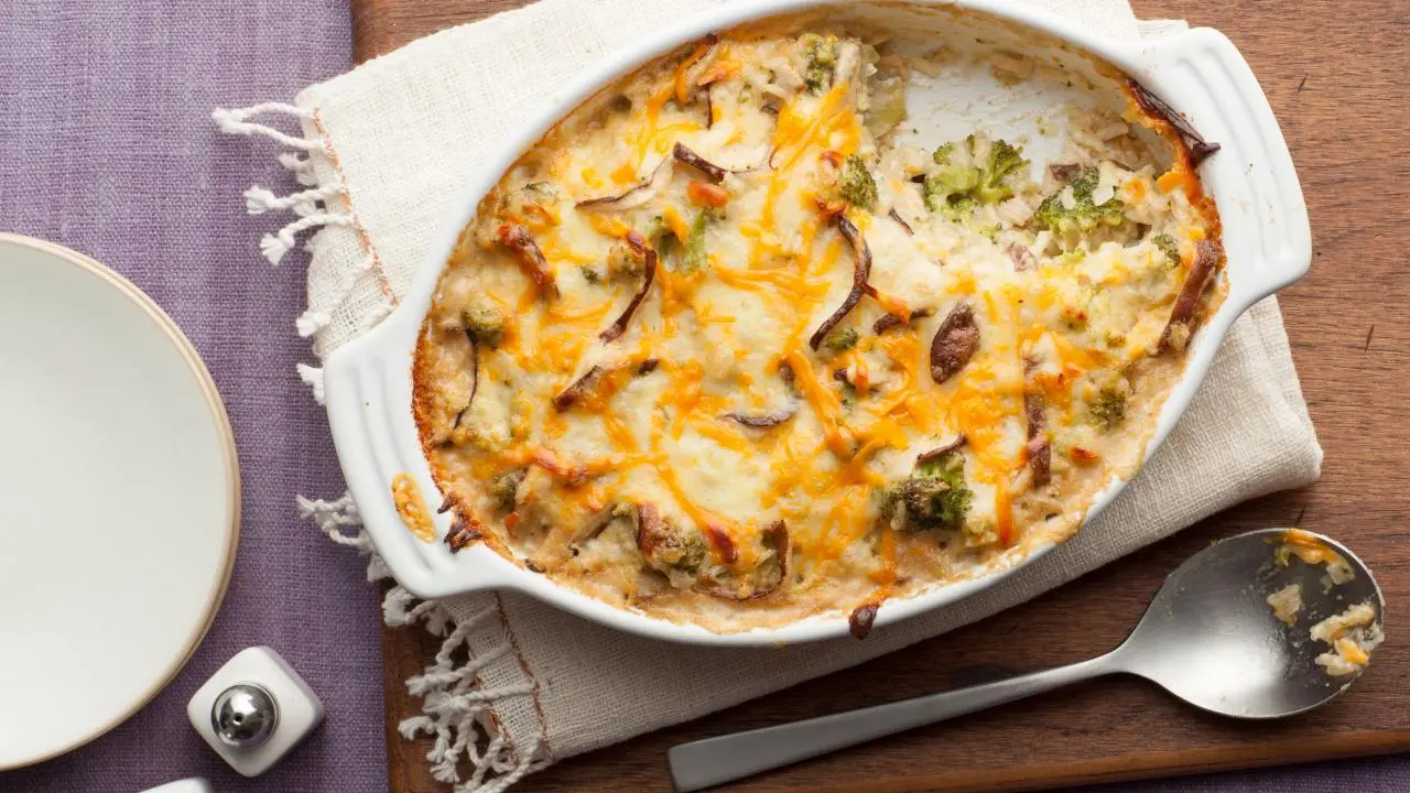 Mushroom & Broccoli Casserole