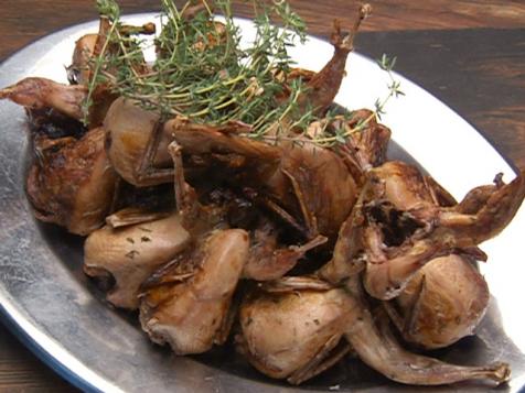 Queen's Choice Quail with Fig and Date Sauce