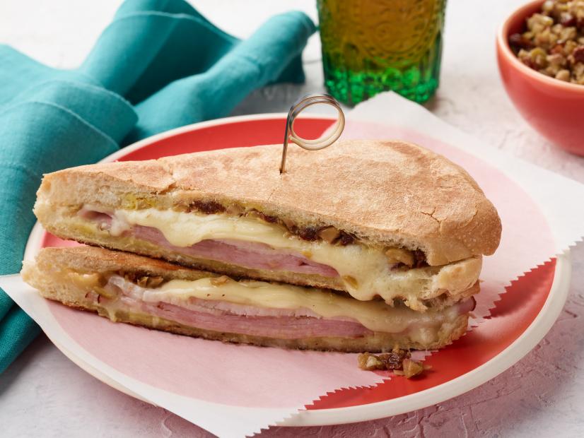 Ingrid Hoffmann's Cuban Sandwich for the Everglades Picnic episode of Simply Delicioso with Ingrid Hoffmann, as seen on Food Network.