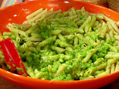 Spring Pea-sto with Whole-Wheat Penne