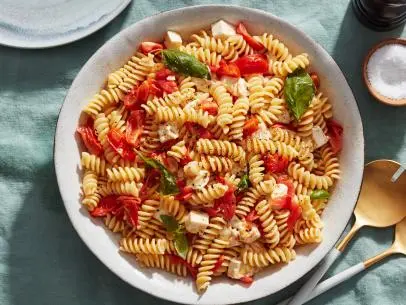 Giada De Laurentiis's Fusilli alla Caprese, as seen on Food Network, Everyday Italian, season 11