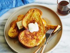 Wake up for Robert Irvine's classic French Toast recipe from Food Network, a sweet start to the day made extra special with challah and spices.