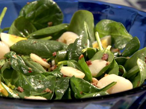 Spinach and Lychee Salad