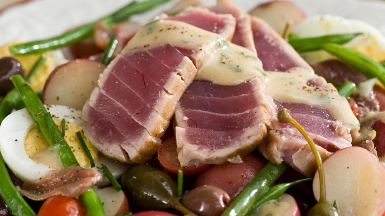 Salad Nicoise With Seared Tuna