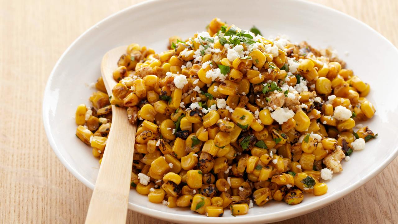 Grilled Corn Salad With Lime