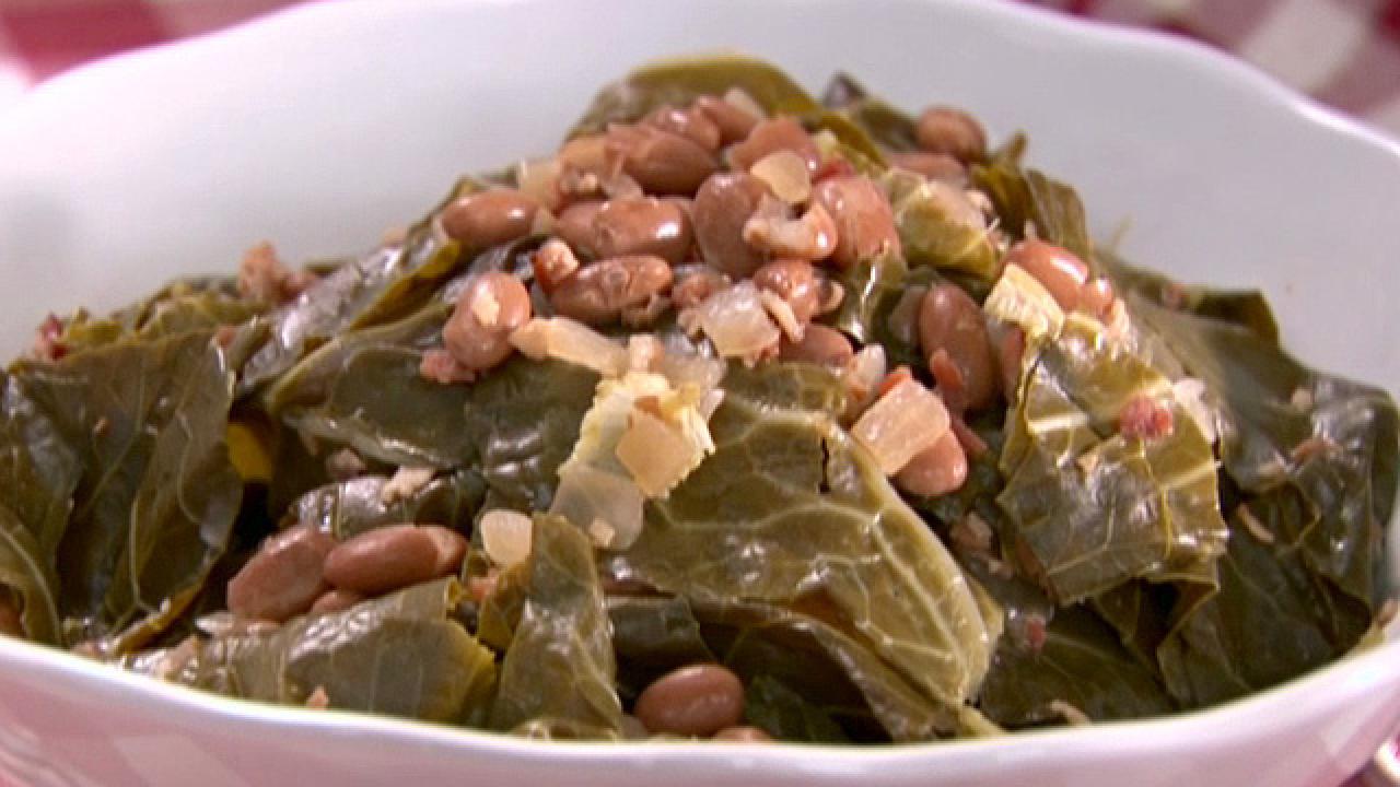 Collard Green With Pinto Beans