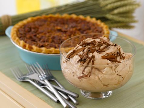 Pecan Pie with Chocolate-Cinnamon Whipped Cream