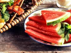 Full of cancer-battling lycopene and low in calories, watermelon is a classic summer fruit that works well alone, paired with cheese or mixed into a drink.