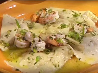 Potato, Leek and Bacon Ravioli. Emeril Lagasse
Emeril Live
FLEML-157F