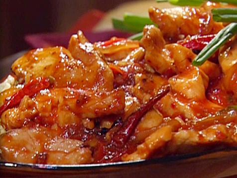 Sweet and Hot Pepper Chicken, Asian-Style