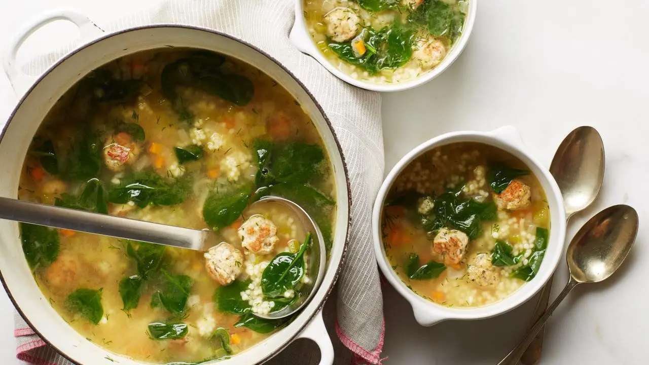 Ina's Italian Wedding Soup