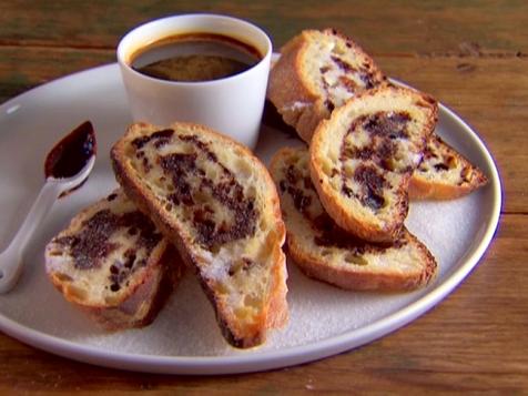 Toasted Ciabatta with Balsamic Syrup