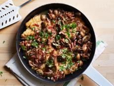 For an Italian favorite, try Tyler Florence's Chicken Marsala recipe, a flavorful meal of mushrooms, prosciutto and Marsala wine over tender chicken.