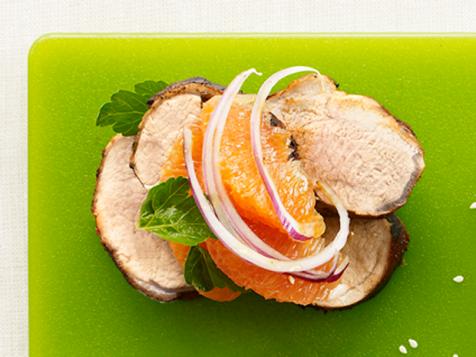 Pork Tenderloin with Orange Salad
