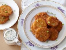 Get a few of Food Network's favorite recipes for fried green tomatoes, and learn how to use them all summer long.