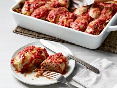 For an Eastern European classic, make Tyler Florence's Stuffed Cabbage Rolls (Galumpkis) from Food Network. They're filled with beef, pork and rice.