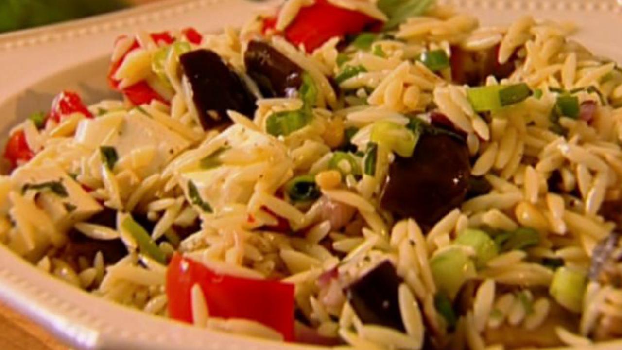 Orzo With Roasted Vegetables