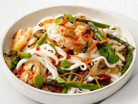 Grilled Shrimp and Noodle Salad