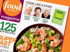 Appetizers, Snacks, Main Dishes, Sides, Desserts and Drinks from Food Network Magazine.