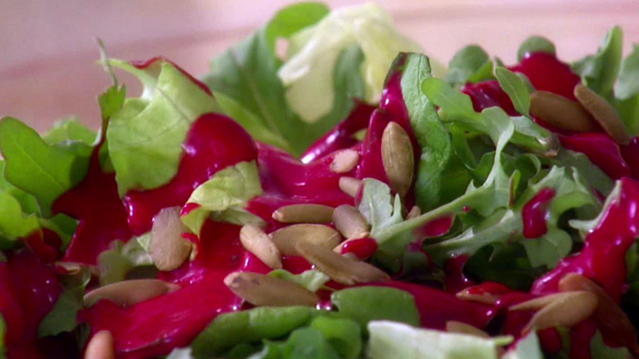 Raspberry Vinaigrette Salad