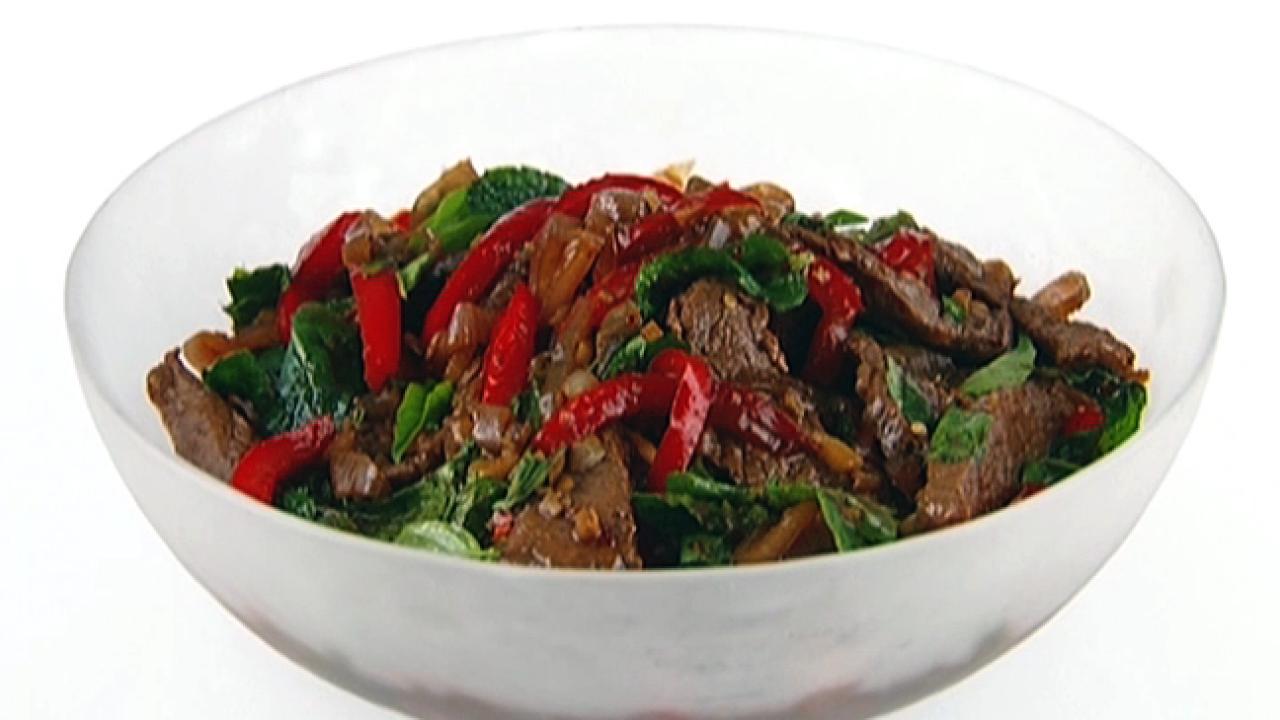 Spicy Beef With Mint