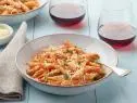 Ina Garten's Nick and Toni's Penne Alla Vecchia Bettola for the Italian Restaurant Food at Home episode of Barefoot Contessa: Modern Comfort Food, as seen on Food Network.