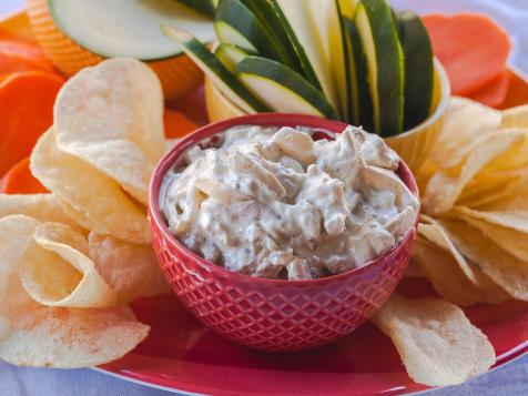 French Onion Dip and Chips