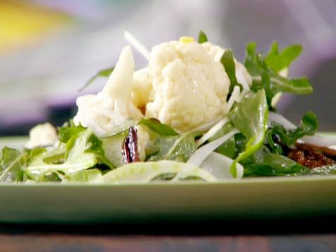 Pickled Cauliflower Salad with Chanterelles and Fennel