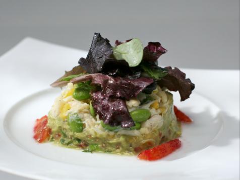 Crab and Guacamole Salad