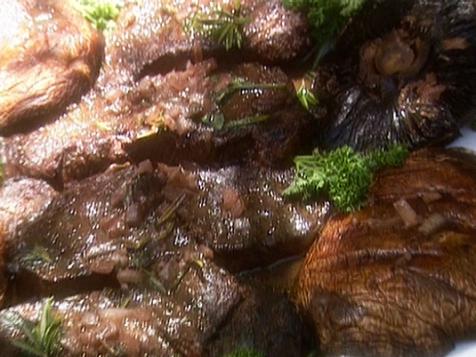 Cabernet Steak and Mushrooms