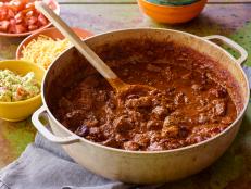 Read the rave reviews, or just give this one a shot. Using brisket imbues the chili with a rich, deep beefiness as the chunks get steakier. Coffee is the secret ingredient behind a complex, layered sauce.
