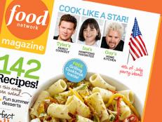 Find easy recipes for appetizers, main dishes, sides and desserts plus 50 kebabs and 30 hot dogs from Food Network Magazine.
