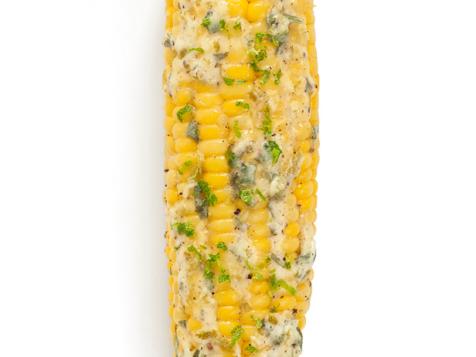 Corn with Lime-Sage Butter