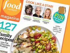 Find easy recipes for appetizers, main dishes, sides and desserts plus 50 after-school snacks from Food Network Magazine.