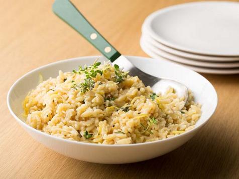 Orzo with Thyme and Lemon Zest