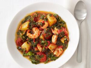 shrimp and chorizo stew one pot weeknight dinner