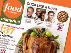 Find easy recipes for appetizers, entrees and desserts including deep-fried turkey, 50 pies and 12 holiday drinks from Food Network Magazine.