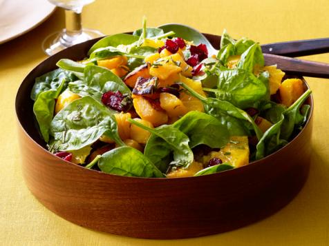 Roasted Butternut Squash Salad With Tangerine-Rosemary Vinaigrette