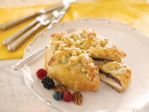Triple Berry Baked Brie